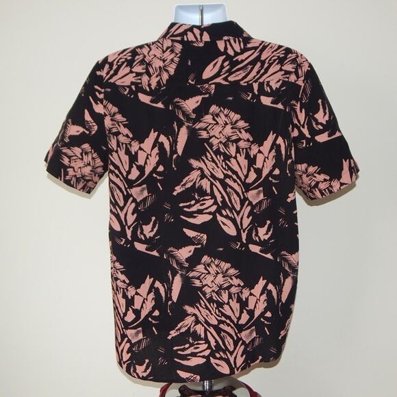 NWT Hugo Boss Ellino Button-down Straight Fit Casual Shirt Floral Print Men MED - Picture 6 of 9